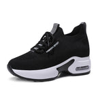 Damen Sportliche Sneakers mit atmungsaktivem Strick-Obermaterial und dämpfender Sohle