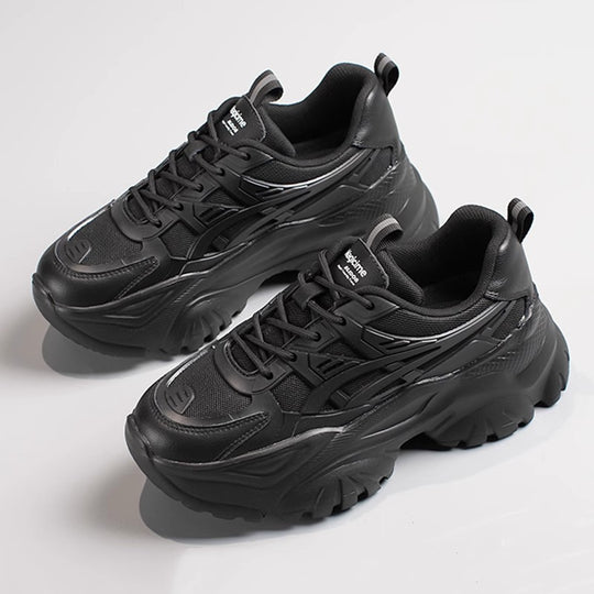 Damen Sportliche Chunky Sneakers mit dämpfender Sohle und atmungsaktiver Obermaterialstruktur R&B