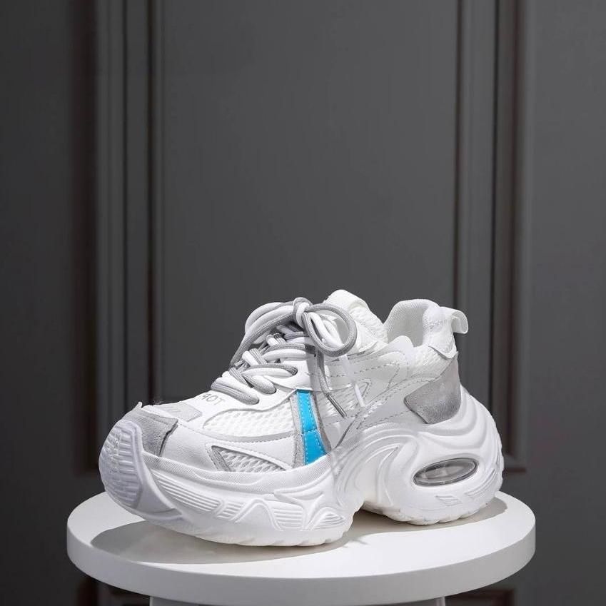Damen Sportliche Sneakers mit innovativem Dämpfungssystem und atmungsaktiven Mesh-Einsätzen