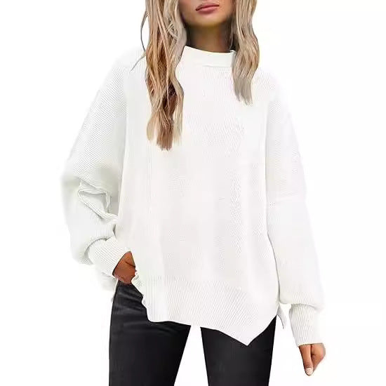 Damen lockerer Strickpullover R&B