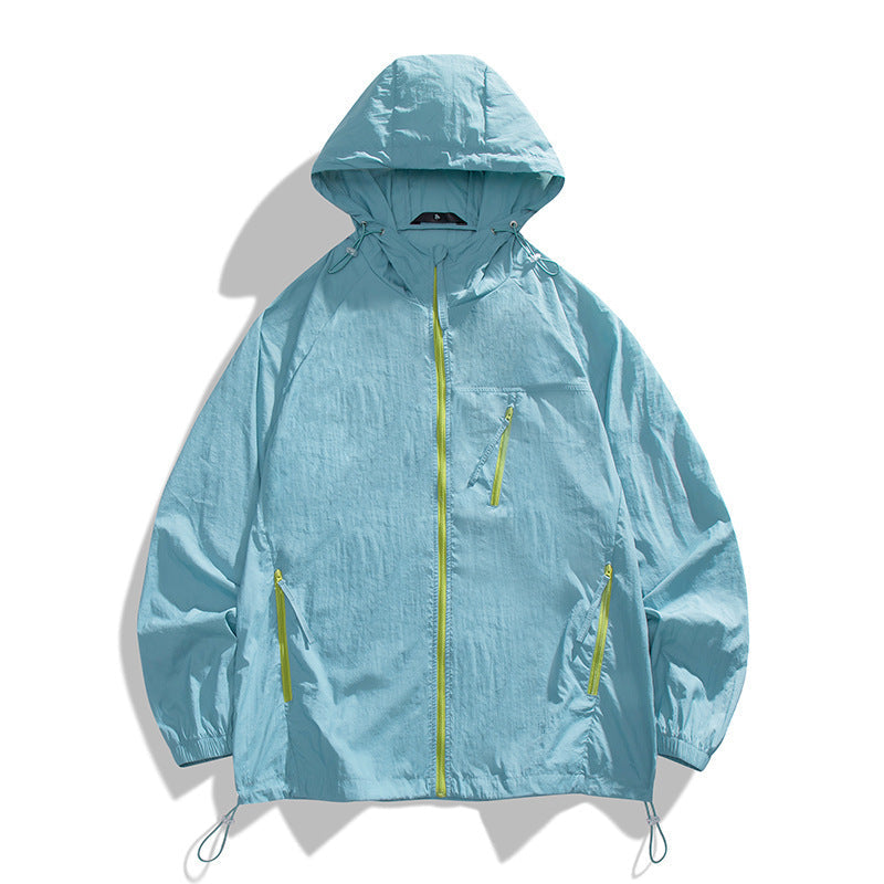 Herren leichtgewichtige Windjacke mit praktischen Taschen und atmungsaktiven Eigenschaften R&B