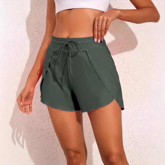 Damen Sportliche Shorts mit innovativen Schnitt und atmungsaktiven Materialien R&B