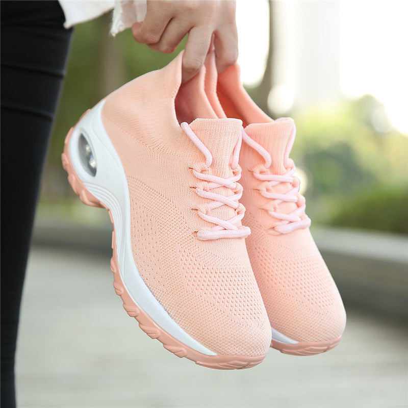 Damen Atmungsaktive Komfort-Sneaker mit flexibler Sohle und innovativer Dämpfungstechnologie
