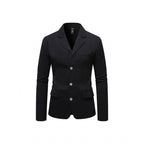 Herren eleganter Blazer mit strukturiertem Design und praktischen Taschen R&B