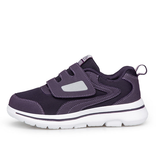 Damen Freizeitsneaker mit verstellbarem Klettverschluss und atmungsaktiver Mesh-Oberfläche R&B