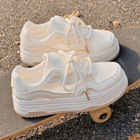Damen Komfort-Sneaker mit innovativem Sohlendesign und atmungsaktiven Einsätzen R&B