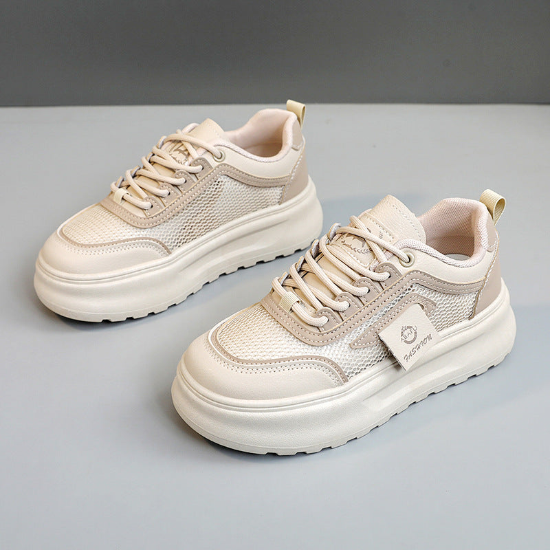 Damen Modische Sneakers mit atmungsaktiver Mesh-Oberfläche und dämpfendem Sohlenprofil R&B