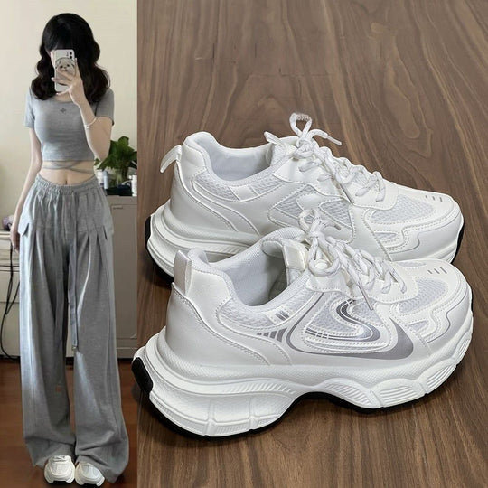 Damen Sportliche Sneakers mit atmungsaktivem Obermaterial und dämpfender Sohle R&B
