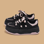 Damen Sportliche Chunky Sneaker mit gepolsterter Sohle R&B