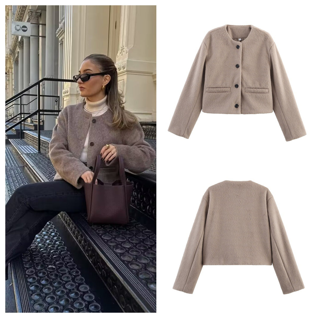 Damen lässige Kurzjacke R&B