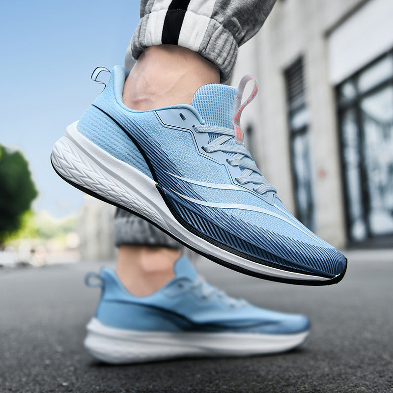 Damen Hochleistungs-Laufschuhe mit atmungsaktiver Strick-Oberfläche und reaktionsfreudiger Dämpfung