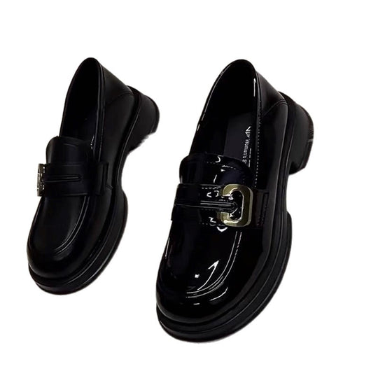 Damen Stilvolle Loafers mit modischem Schnallenverschluss R&B