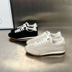 Damen Sportive Sneakers aus hochwertigem Wildleder mit rutschfester Sohle R&B