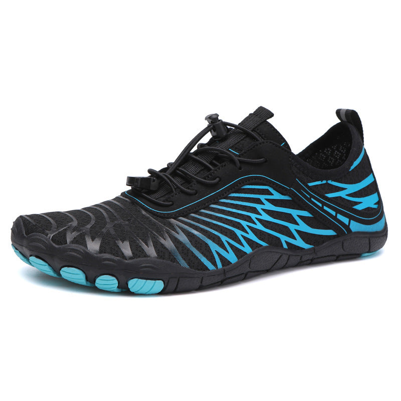 Unisex nan ultraleichter Barfuß-Wasserschuh mit rutschfester Laufsohle und Kordelzugverschluss R&B