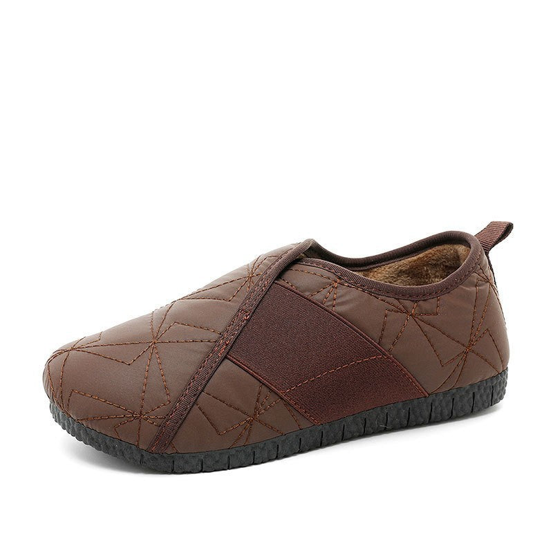Damen Hausschuhe mit isolierendem Fleece-Innenfutter und rutschfester Sohle R&B