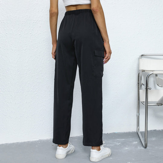 Damen Cargo-Hose mit verstellbarem Bund und praktischen Seitentaschen R&B