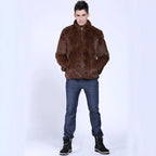 Herren Kunstpelzjacke R&B