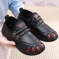 Damen bequeme Lederschuhe mit atmungsaktiver Innensohle
