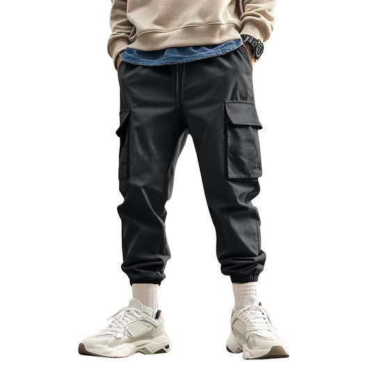 Herren Cargo-Jogginghose mit praktischen Taschen und elastischem Bund R&B