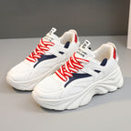 Damen Sportliche Chunky Sneakers mit atmungsaktivem Obermaterial und dämpfendem Sohlenprofil R&B