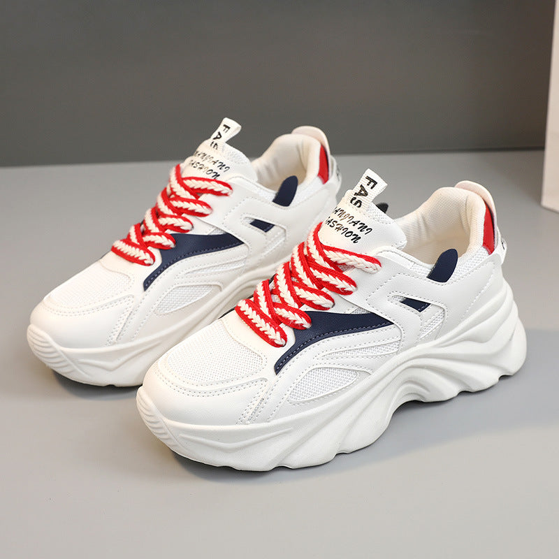 Damen Sportliche Chunky Sneakers mit atmungsaktivem Obermaterial und dämpfendem Sohlenprofil R&B