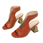 Damen elegante Sling-Pumps R&B
