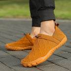 Damen Atmungsaktive Slip-On Sneakers mit flexiblem Obermaterial und rutschfester Sohle R&B