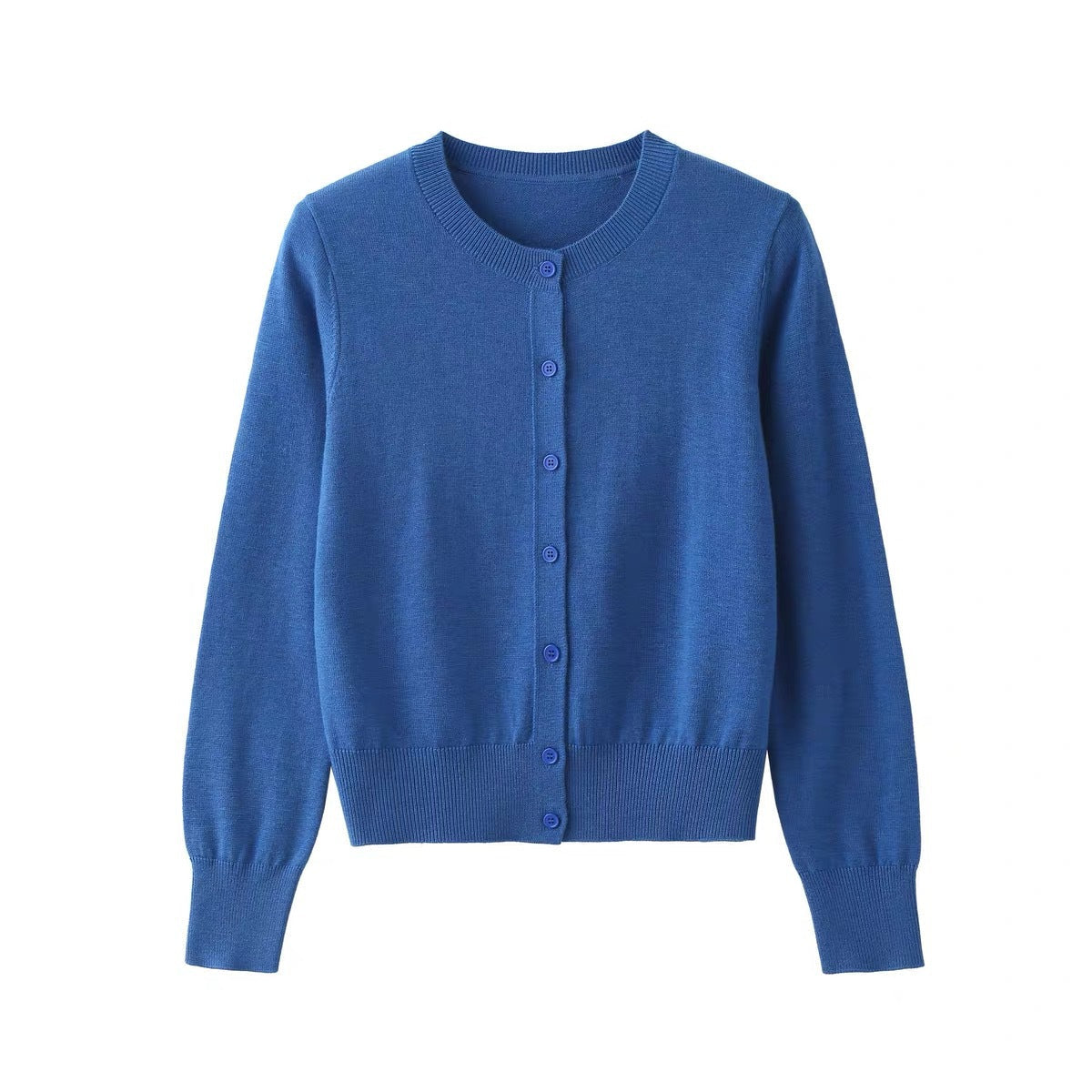 Damen Elegante Strickjacke mit feinen Knöpfen