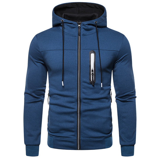 Damen Sportliche Kapuzenjacke mit praktischen Taschen und stylischen Reißverschluss R&B