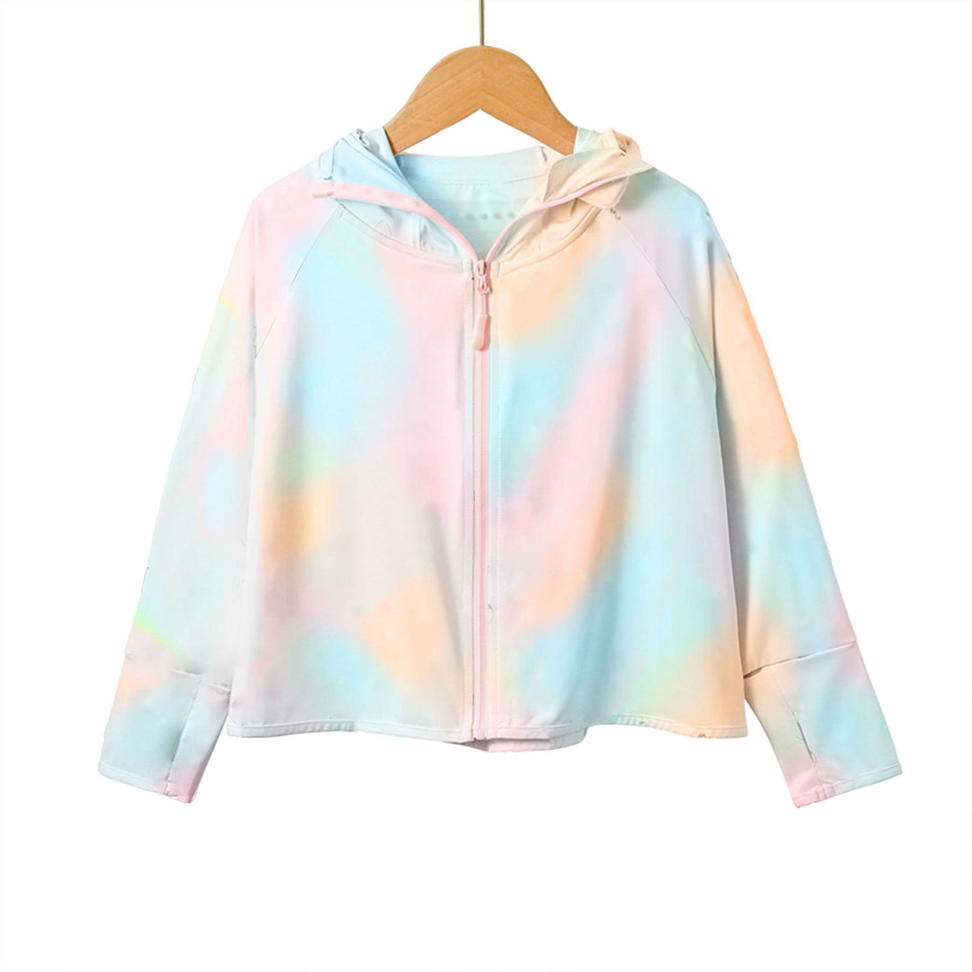 Damen atmungsaktive und wasserabweisende Sportjacke mit Kapuze R&B