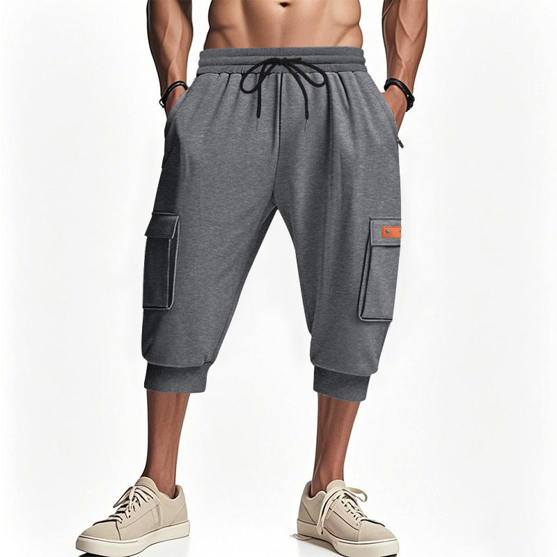 Herren Cargo-Shorts mit elastischem Bund und praktischen Seitentaschen R&B