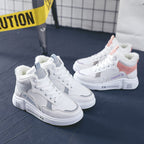 Damen hohe Sneaker mit warmem Innenfutter und rutschfester Sohle R&B