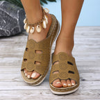 Damen Komfortable Clogs mit atmungsaktivem Design und modischen Ausschnitten R&B