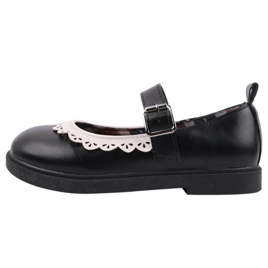 Damen elegante Mary Jane Ballerinas mit dekorativem Riemchen R&B