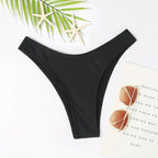 Damen Hochgeschnittene Bikiniunterhose R&B