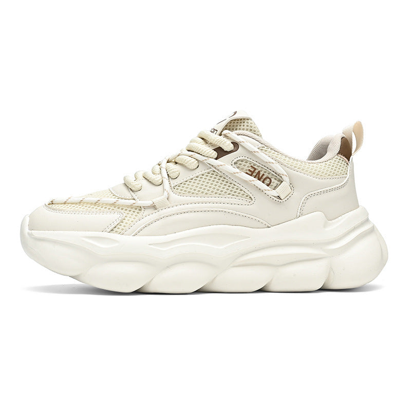 Damen Atmungsaktive Chunky Sneakers mit rutschfester Sohle