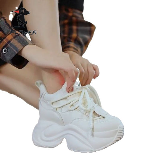 Damen Trendige Chunky-Sneaker mit hohem Komfort und innovativer Sohlenkonstruktion R&B