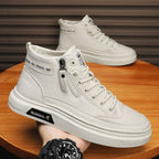 Damen Modische High-Top Sneakers mit einzigartigem Design und robustem Profil R&B