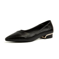 Damen elegante Spitze Ballerinas mit modischem Absatz