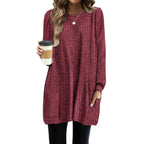 Damen Langarm-Kleid R&B