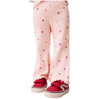 Mädchen Schlagleggings mit floralen Akzenten R&B