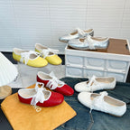 Damen Ballerinas mit eleganter Spitzeneinlage und bequemem Fußbett R&B