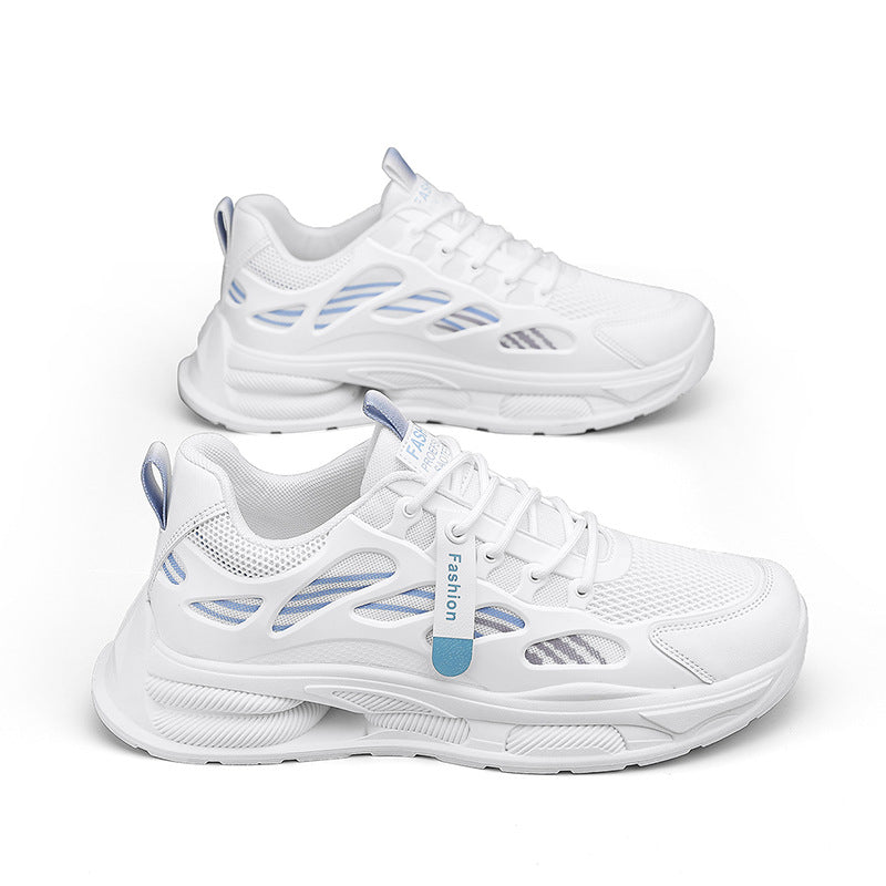 Damen Sportliche Leichtgewicht Sneakers mit atmungsaktivem Mesh-Obermaterial und dämpfender Sohle R&B