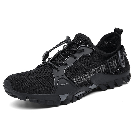 Damen Leichte und flexible Outdoor-Sneaker mit atmungsaktivem Mesh-R&B