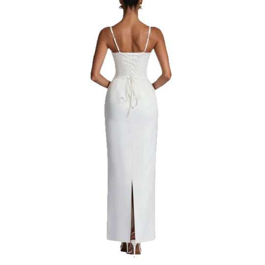 Damen Elegantes Ballkleid mit figurformendem Design R&B