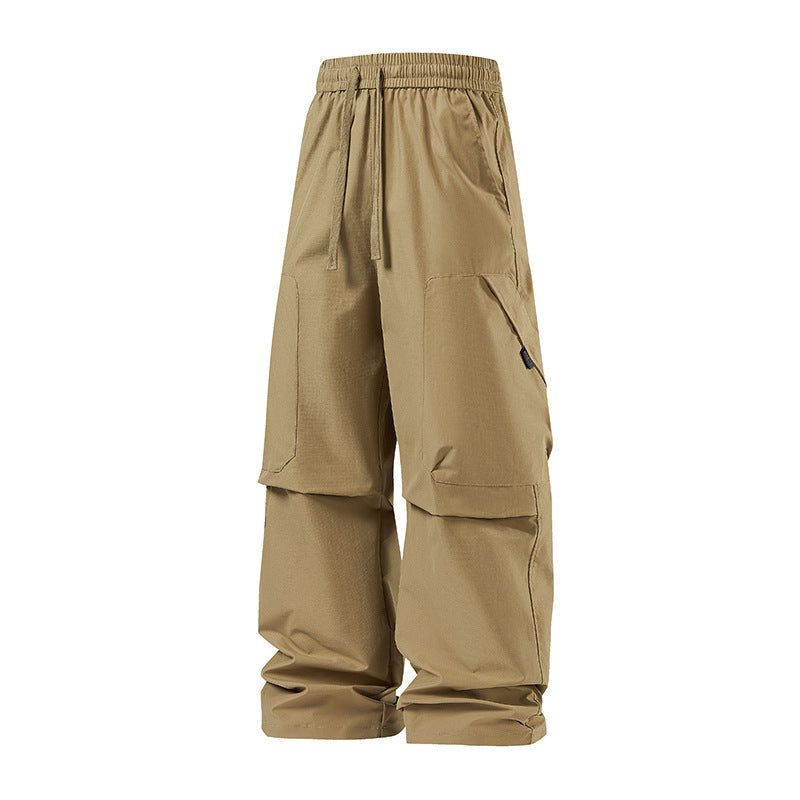Herren technische Cargo-Hose mit verstellbarem Bund und praktischen Seitentaschen