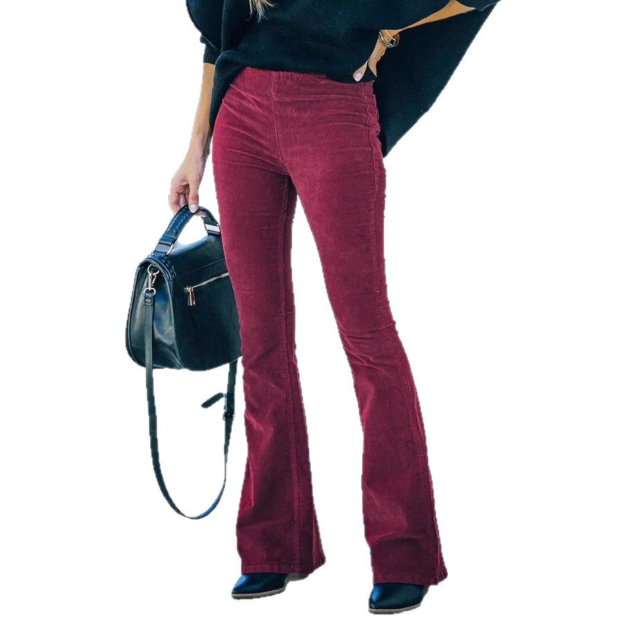 Damen Flared Jeans im eleganten 70er Jahre Stil R&B