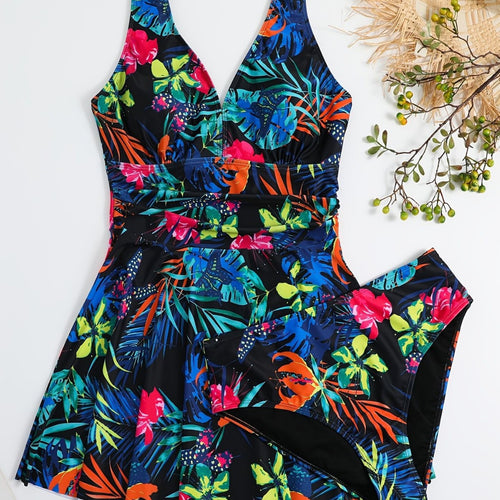 Damen Schwimmanzug mit elegantem Wickeldesign R&B