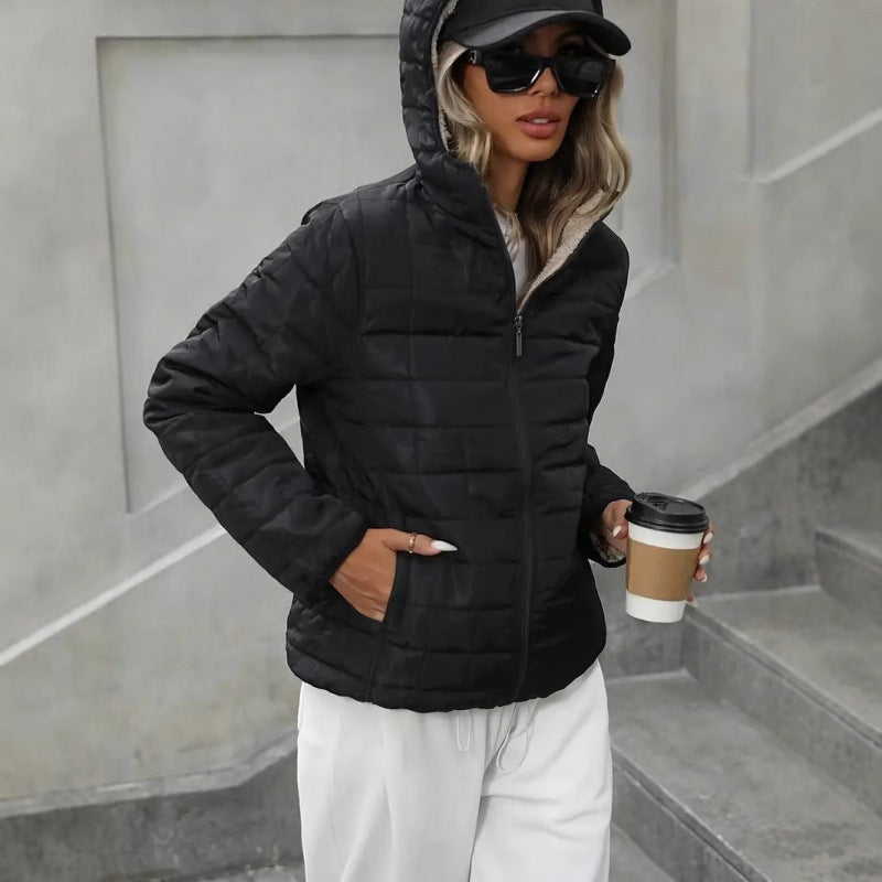 Damen gesteppte Winterjacke R&B