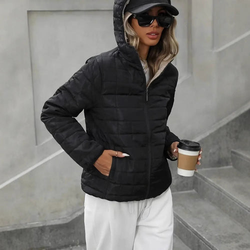 Damen gesteppte Winterjacke R&B
